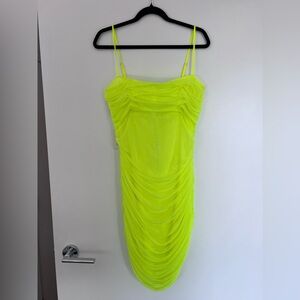 Babaton Luxor Dress in Neon Sun Ray ☀️